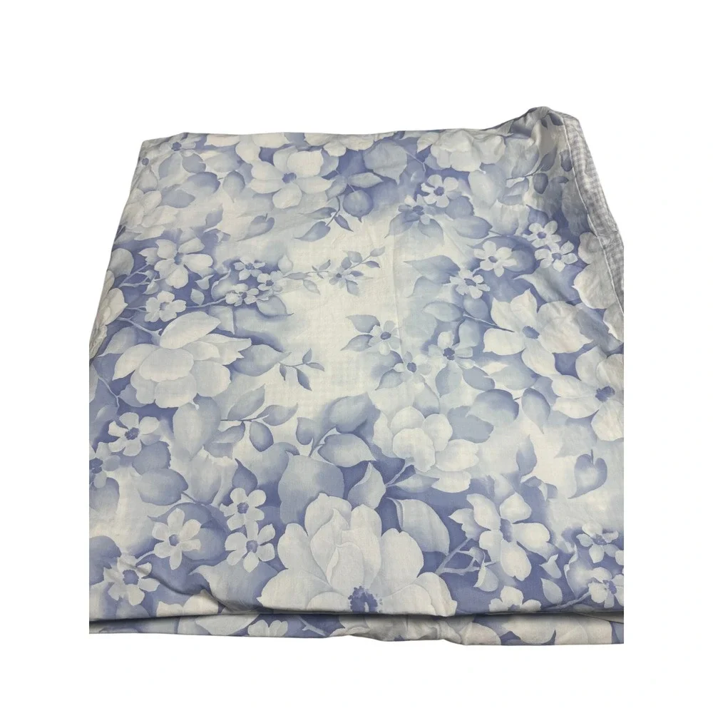 Bertelli 1947 Italy Floral Cotton Duvet Full Restoration Hardware + pillow shams